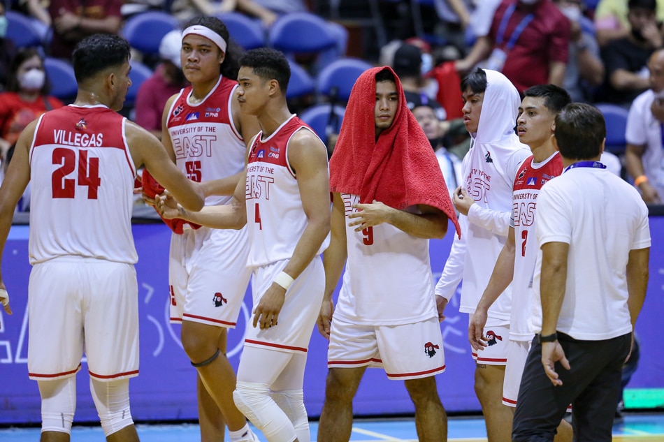 The UE Red Warriors finished with a 5-9 record in UAAP Season 85, after going winless in Season 84. George Calvelo, ABS-CBN News