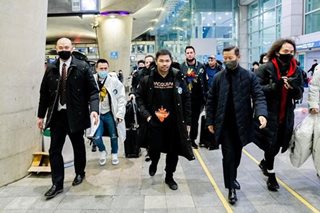 LOOK: Pacquiao arrives in Korea for fight with DK Yoo