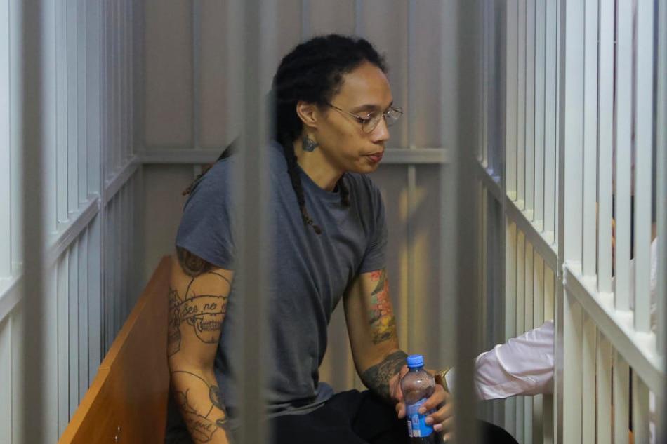 Moscow reported Griner (pictured) had been exchanged in a prisoner swap for Russian arms dealer Victor Bout. EPA-EFE/file