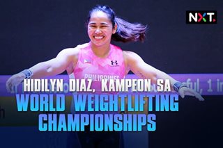 Hidilyn Diaz, kampeon sa Weightlifting Championships