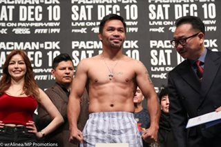 Boxing: Pacquiao schools Yoo in exhibition match