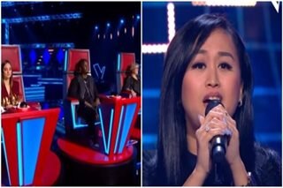 Pinay pasok sa blind audition ng The Voice Belgium