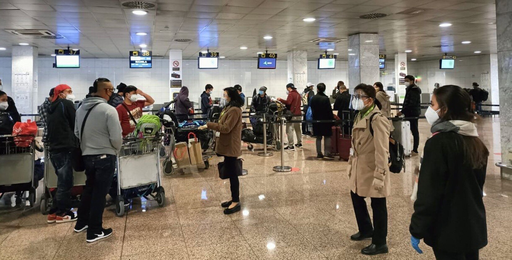 Pinoy repatriates sa Barcelona