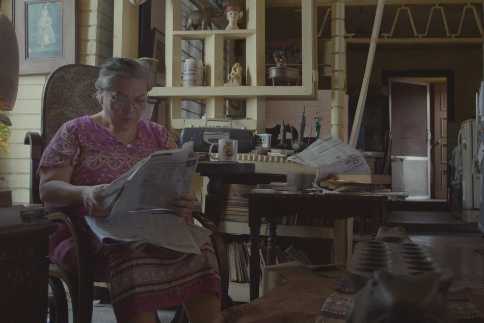 Sheila Francisco stars in the Martika Escobar film ‘Leonor Will Never Die.’ Courtesy of Carlos Mauricio