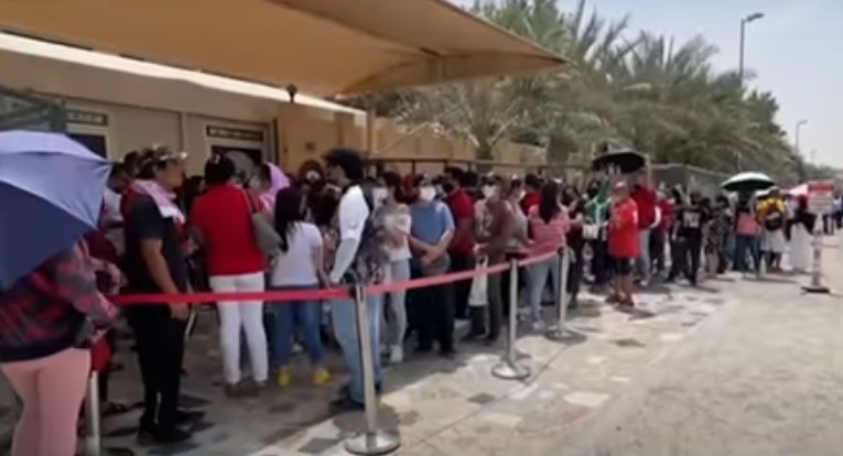Pila para makaboto sa Dubai