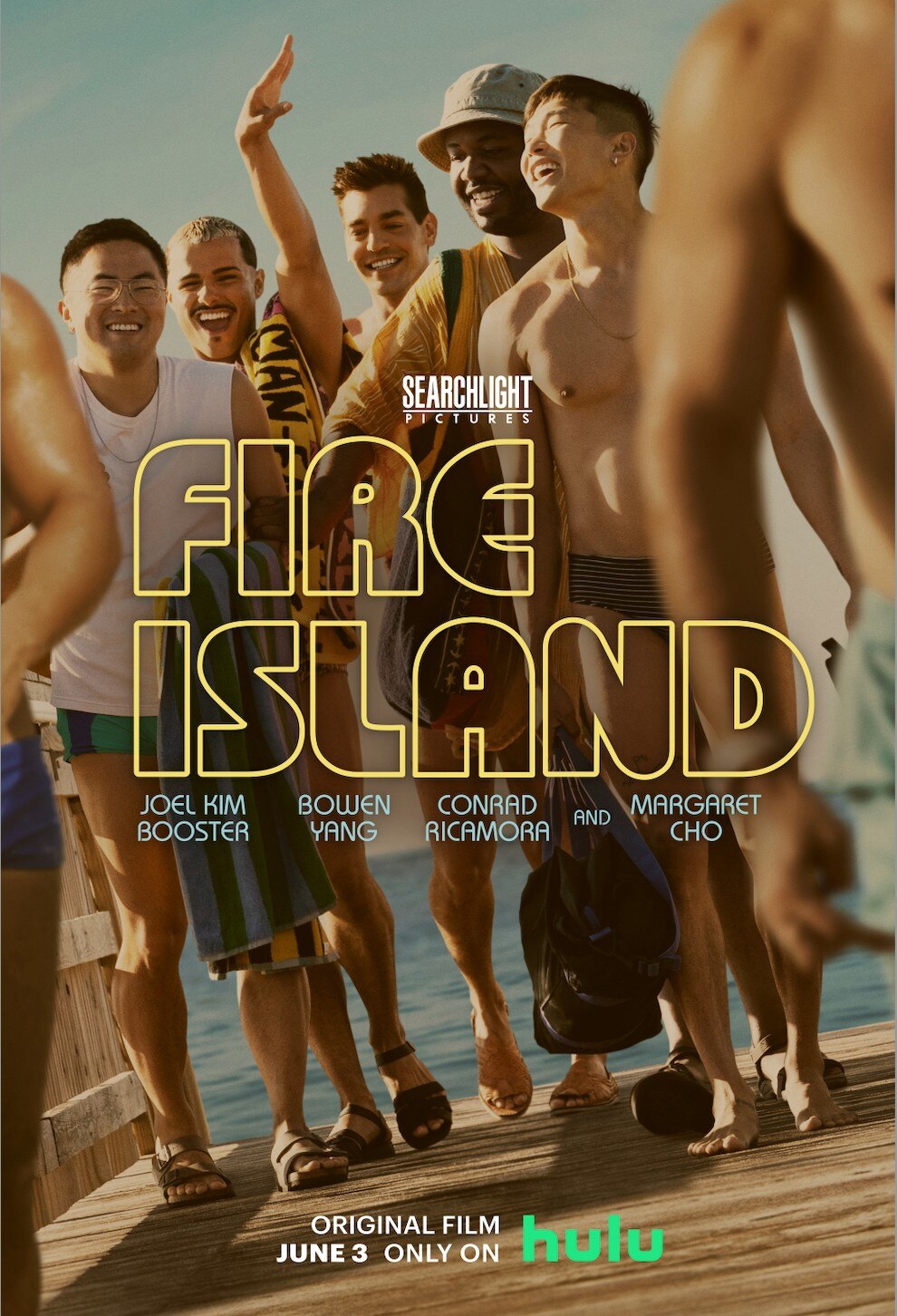 Fire island poster.  Courtesy of Hulu/Searchlight 