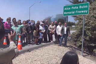 Late Fil-Am community leader honored with memorial highway