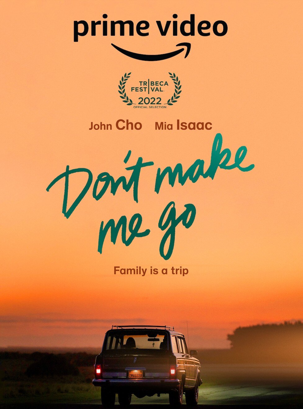 Poster. Courtesy: Amazon Studios 'Don't Make Me Go'