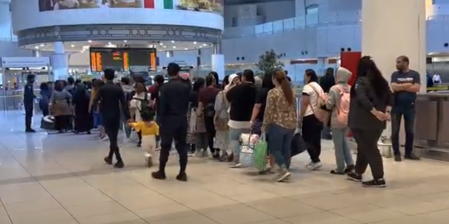 343 distressed OFWs from Kuwait fly home | ABS-CBN News