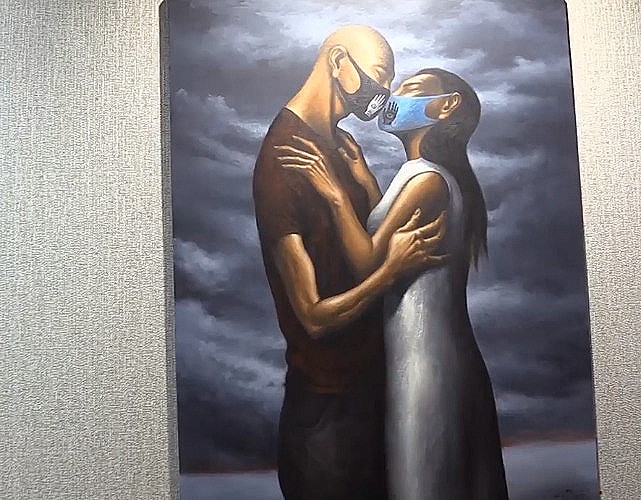 painting ng kiss