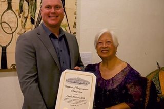 Retiring Filipino community pillar honored in California