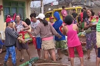 Relief packs hatid sa mga taga-Dinagat Islands