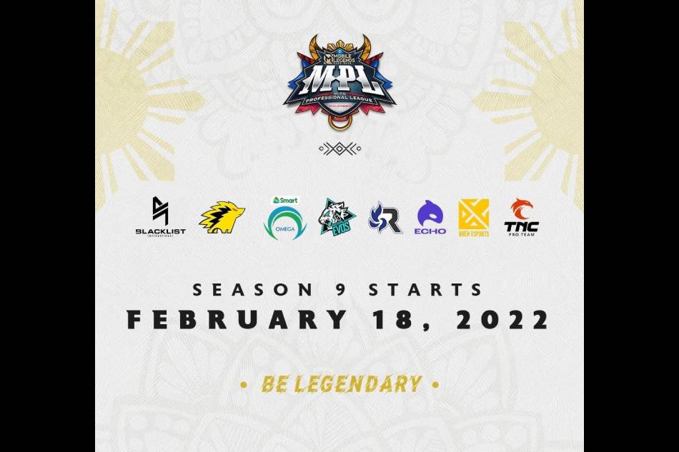 Mobile Legends: Blacklist-Onic PH rematch to highlight MPL Season 9 opening day