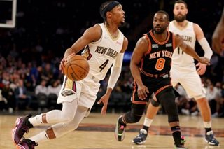 NBA: Pelicans run past Knicks to snap road losing streak