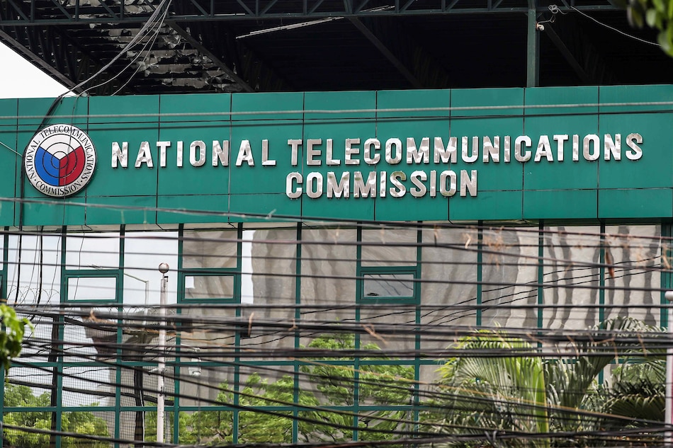 Facade of the National Telecommunications Commission (NTC) headquarters in Quezon City, May 19, 2020. George Calvelo, ABS-CBN News