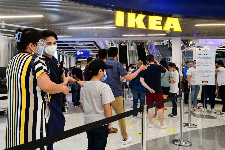 The world's largest IKEA store opens to the public in Pasay City on November 25, 2021. Mark Demayo, ABS-CBN News/File