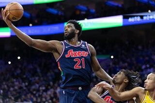 NBA: Joel Embiid powers 76ers to home win over Lakers
