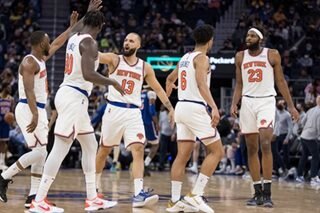NBA: Randle's 28 points help Knicks get by Warriors