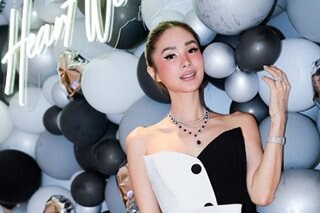 Heart Evangelista holds black and white birthday party