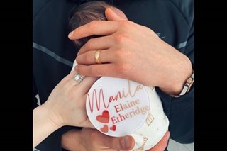 Neil Etheridge, wife welcome baby girl