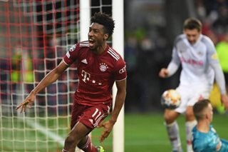 Football: Coman rescues draw for Bayern at Salzburg