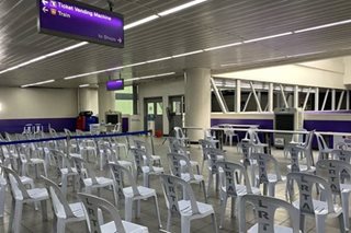 Pagbabakuna sa LRT-2 Recto station umarangkada na