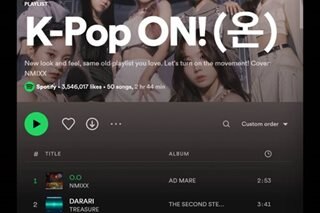 Spotify relaunches K-pop playlist