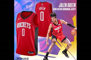 Jalen Green jerseys now available on NBA PH Store