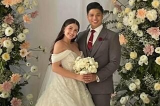 LOOK: Tippy Dos Santos marries boyfriend Miguel Porcuna