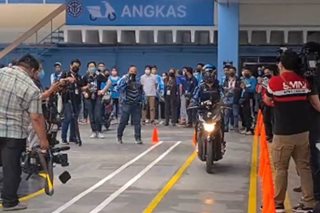 TESDA launches motorcycle driving program