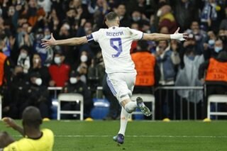 Football: Benzema, Real Madrid reach semi-finals