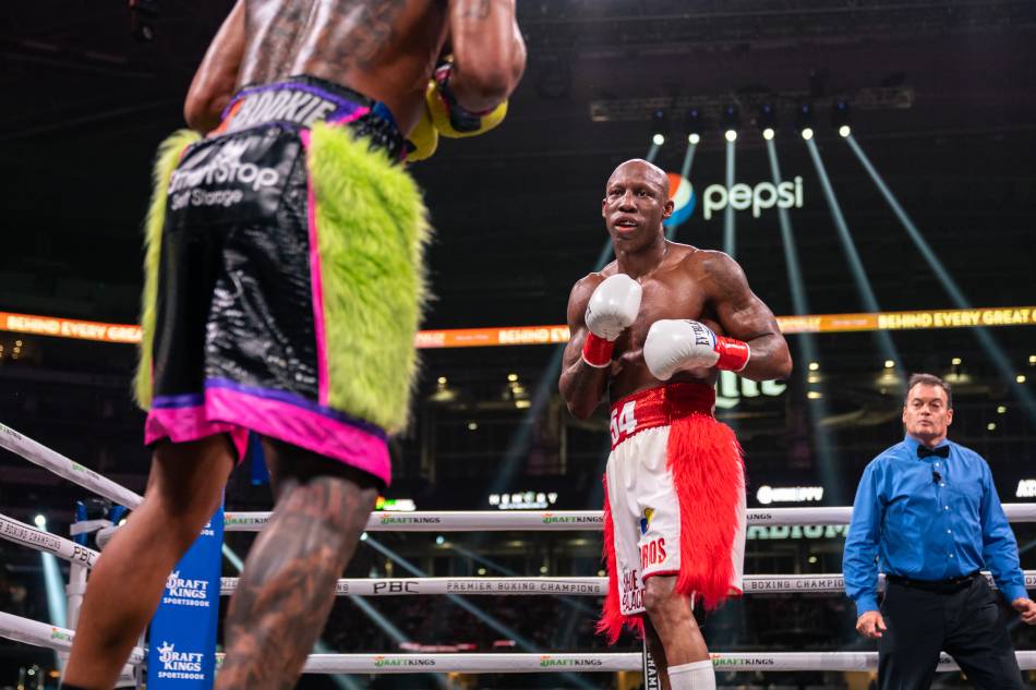 Errol Spence Jr. defeats Yordenis Ugas by TKO10 in their scheduled 12-round world welterweight unification matchup on SHOWTIME PPV, live from AT&T Stadium in Arlington, TX. Ryan Hafey, Premier Boxing Champions