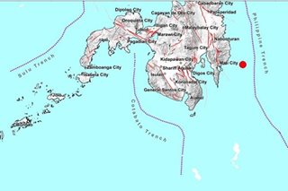 M6.2 quake jolts Davao Oriental