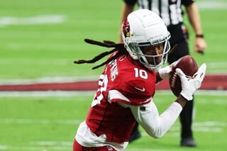 NFL: Cardinals receiver Hopkins gets six-game drug ban