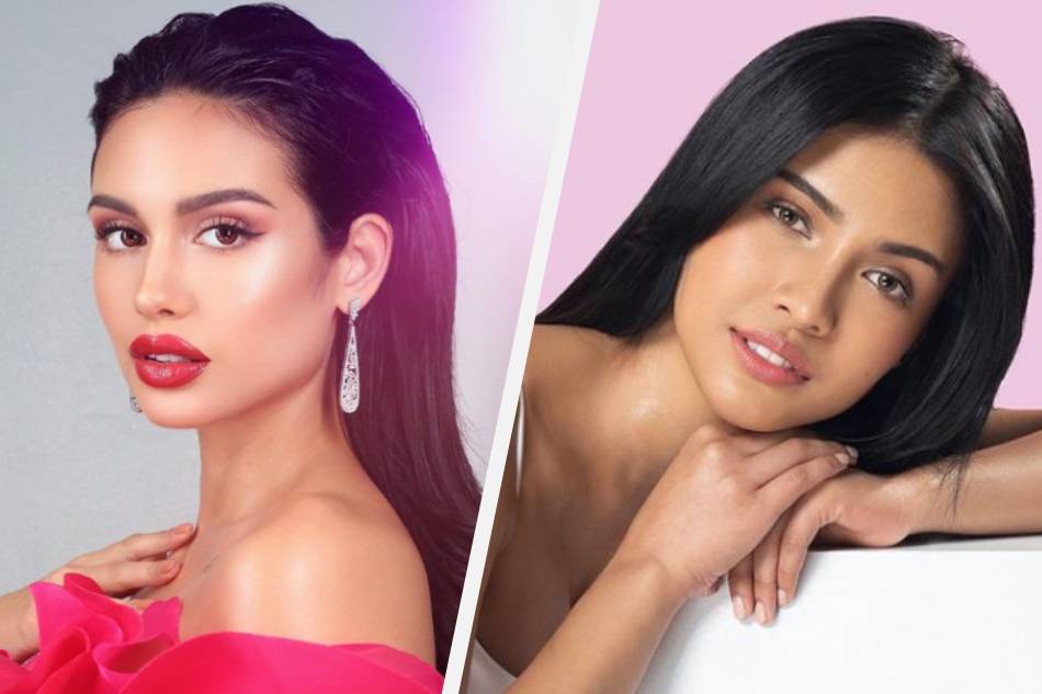 Miss Universe Philippines 2022 Celeste Cortesi (left) and Miss Universe Philippines 2020 Rabiya Mateo. Photos from @celeste_cortesi and @rabiyamateo on Instagram