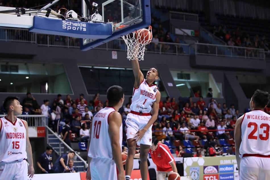 Indonesia's rising star Derrick Michael Xzavierro. FIBA.basketball