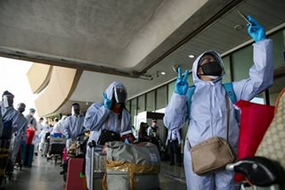 Pagpapasuot ng PPEs sa OFWs kinuwestiyon ng ilang senador