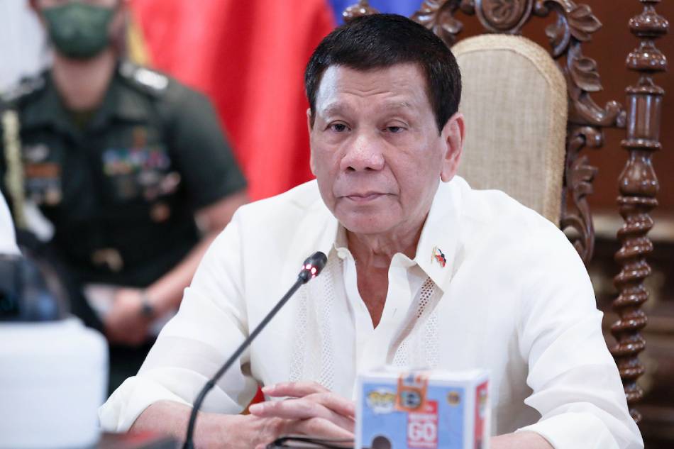 President Rodrigo Duterte presides over the 54th Cabinet meeting at the Malacañan Palace on May 30, 2022. Alberto Alcain, Presidential Photo/File