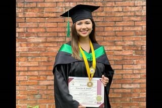LOOK: Alyssa Quijano graduates from college