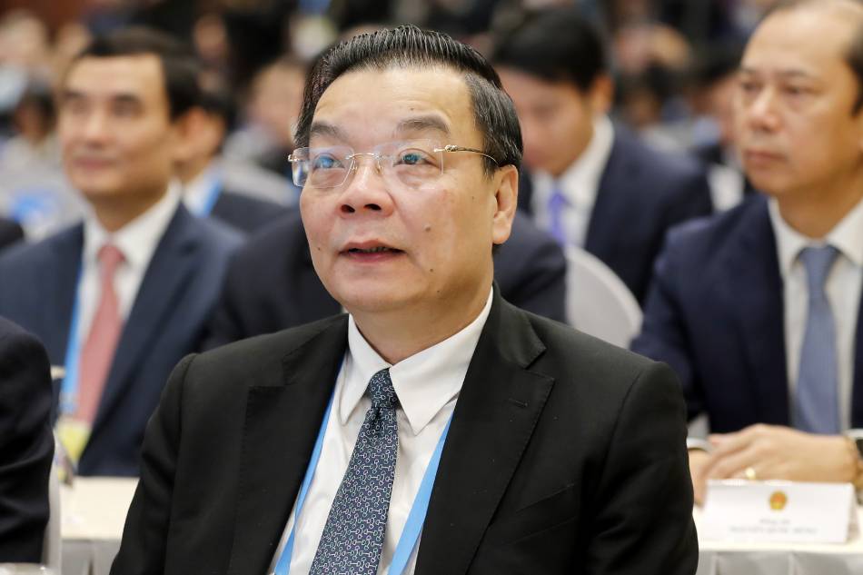 Hanoi chairman Chu Ngoc Anh attends the opening ceremony of the virtual 37th Association of Southeast Asian Nations (ASEAN) Summit and related summits in Hanoi, Vietnam, 12 November 2020. The virtual 37th ASEAN Summit and related summits take place from 12 to 15 November 2020 at the International Convention Center (ICC) in Hanoi. EPA-EFE/MINH HOANG