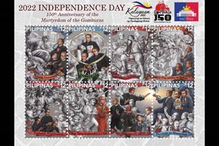 Gomburza featured on Independence Day stamps