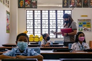 Classrooms may see relaxed distancing next SY: DepEd