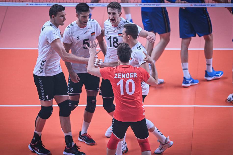 Germany has forfeited its VNL match against China. Photo courtesy of Volleyball World.