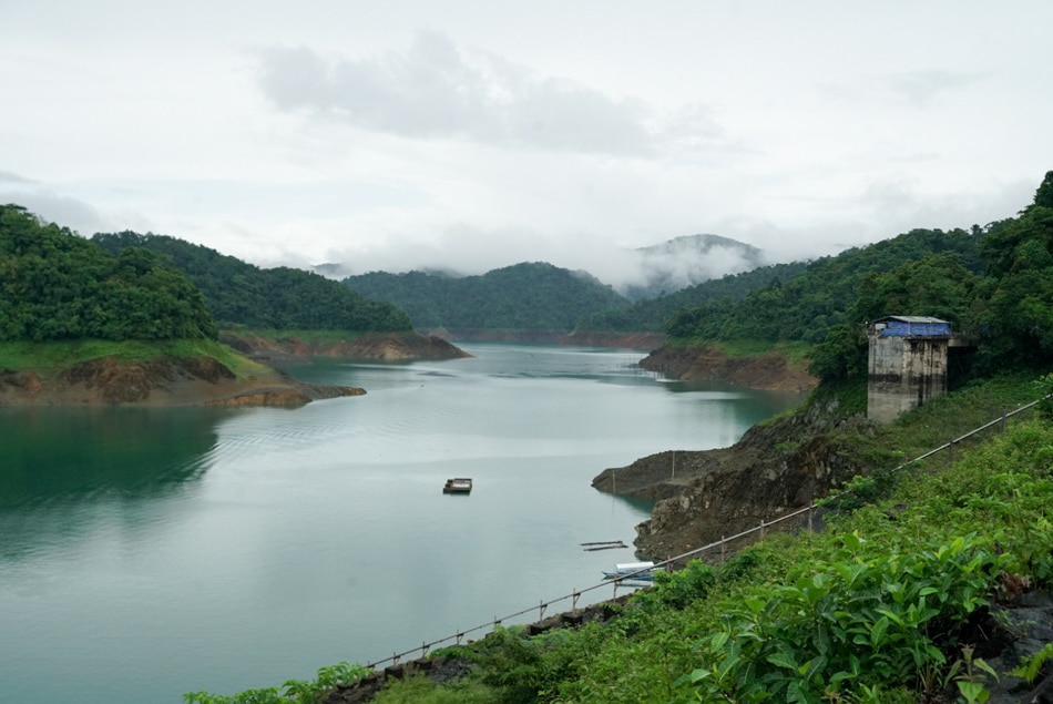A picture taken at the Angat Dam reservoir shows the level of water on Friday, July 8, 2022. Gigie Cruz, ABS-CBN News