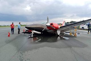 Cargo plane makes emergency landing at Sangley airport