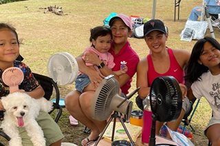 LOOK: Jolina, Nikki go camping with their families