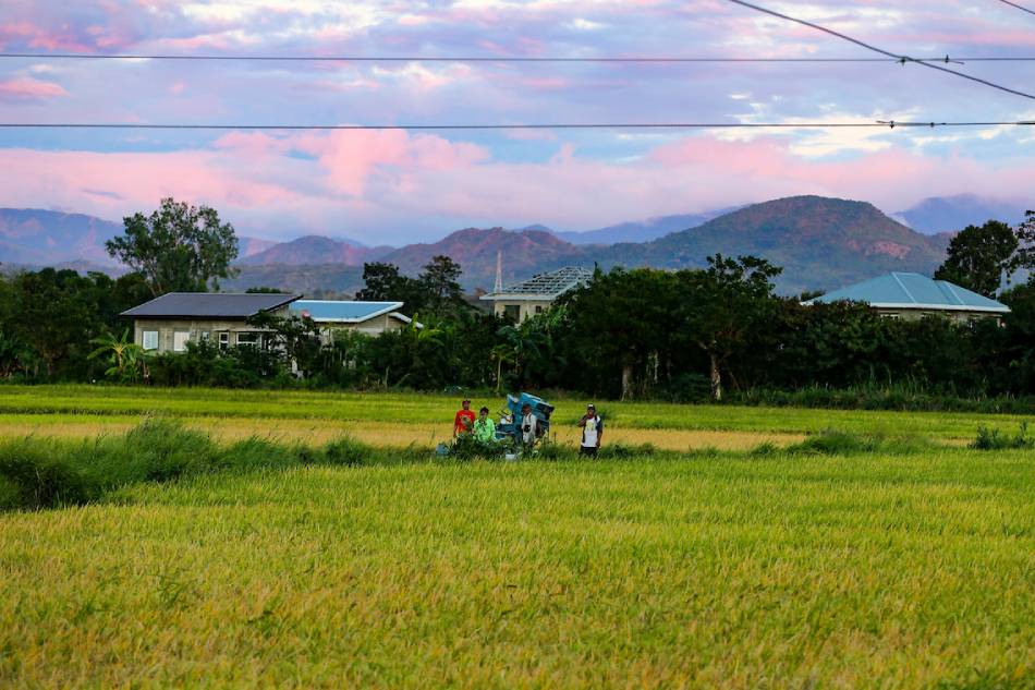 Ilocos countryside during the campaign sortie of Presidential bet Ferdinand Marcos Jr., and Vice Presidential bet Sara Duterte in the Ilocos region, the home province of the Marcoses, on February 16, 2022. Jonathan Cellona, ABS-CBN News