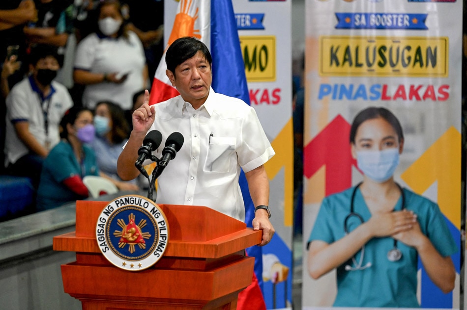 Marcos attends PinasLakas campaign launch