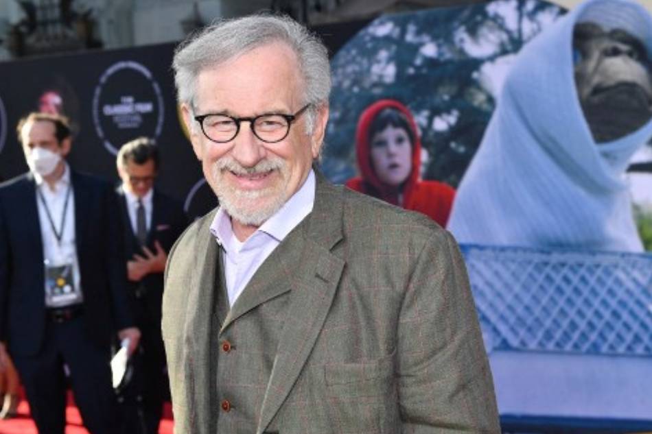 US director Steven Spielberg attends the 40th Anniversary Screening of 'E.T. the Extra-Terrestrial' presented on the Opening Night of the 2022 TCM Classic Film Festival at the TCL Chinese Theater in Hollywood, April 21, 2022. Robyn Beck, AFP