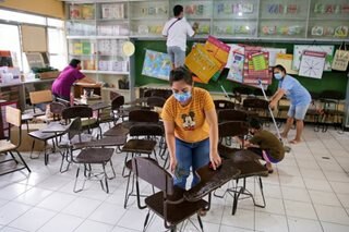 Manila, San Juan gear up for school opening, COVID risk